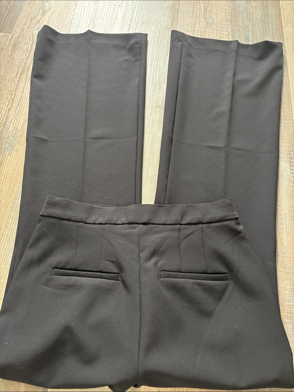 Express Black Wide-Leg Dress Pants - Picture 2 of 3